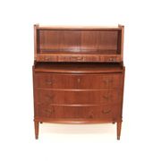 Scandinavian teak secretary, Denmark, 1950