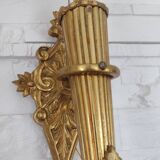 Torch wall lights
