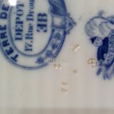 Plat Minton Anémone au chinois d'avant 1878