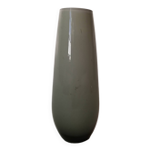 Pretty Soliflore Vase in Green / Gray Flowing Glass