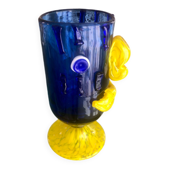 Vase en verre de murano