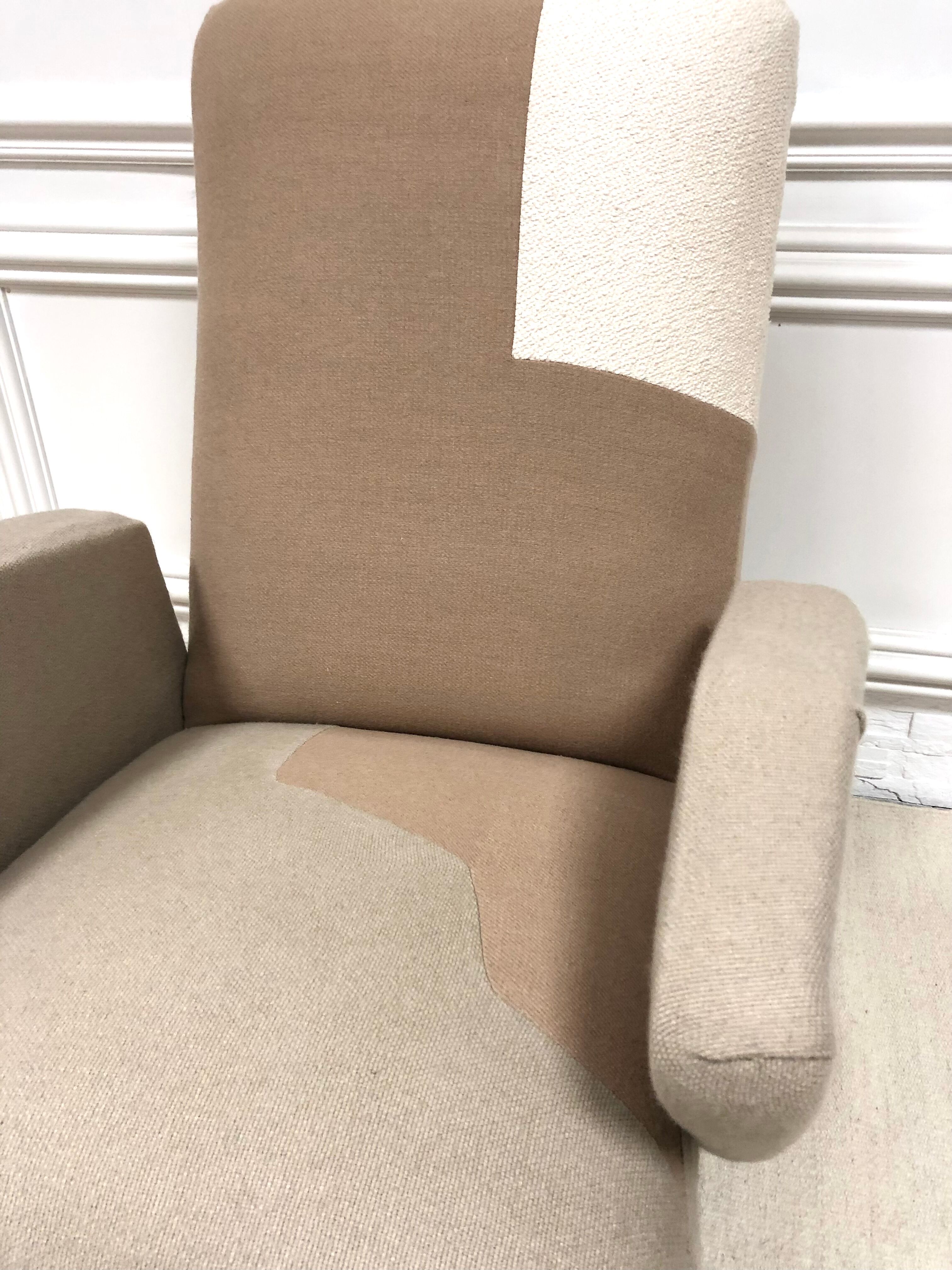 Restored Scandinavian vintage armchair