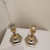 Art deco candle holders