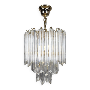 lustre en Laiton et Murano - venini