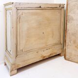 Antique Italian chest of drawers with marble top