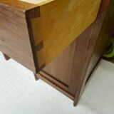Small fir desk, workshop, 1950s