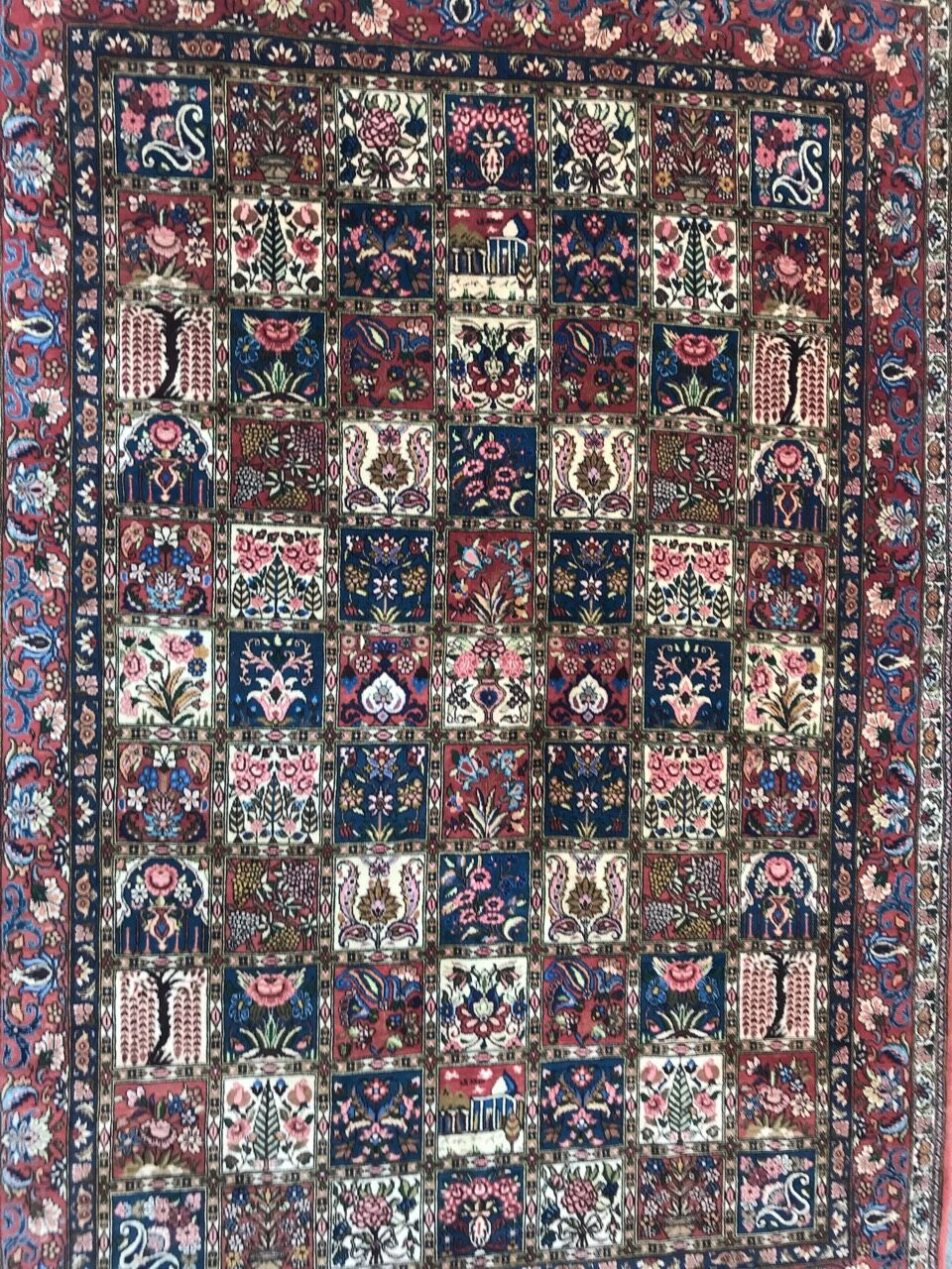 Tapis persan Bakhtiar tchaharshotor 200x300 cm