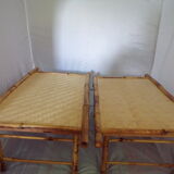Rattan meal tray