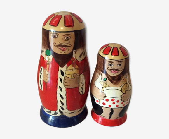 Poupées russes Rois mages anciennes