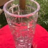 Crystal long-form vase