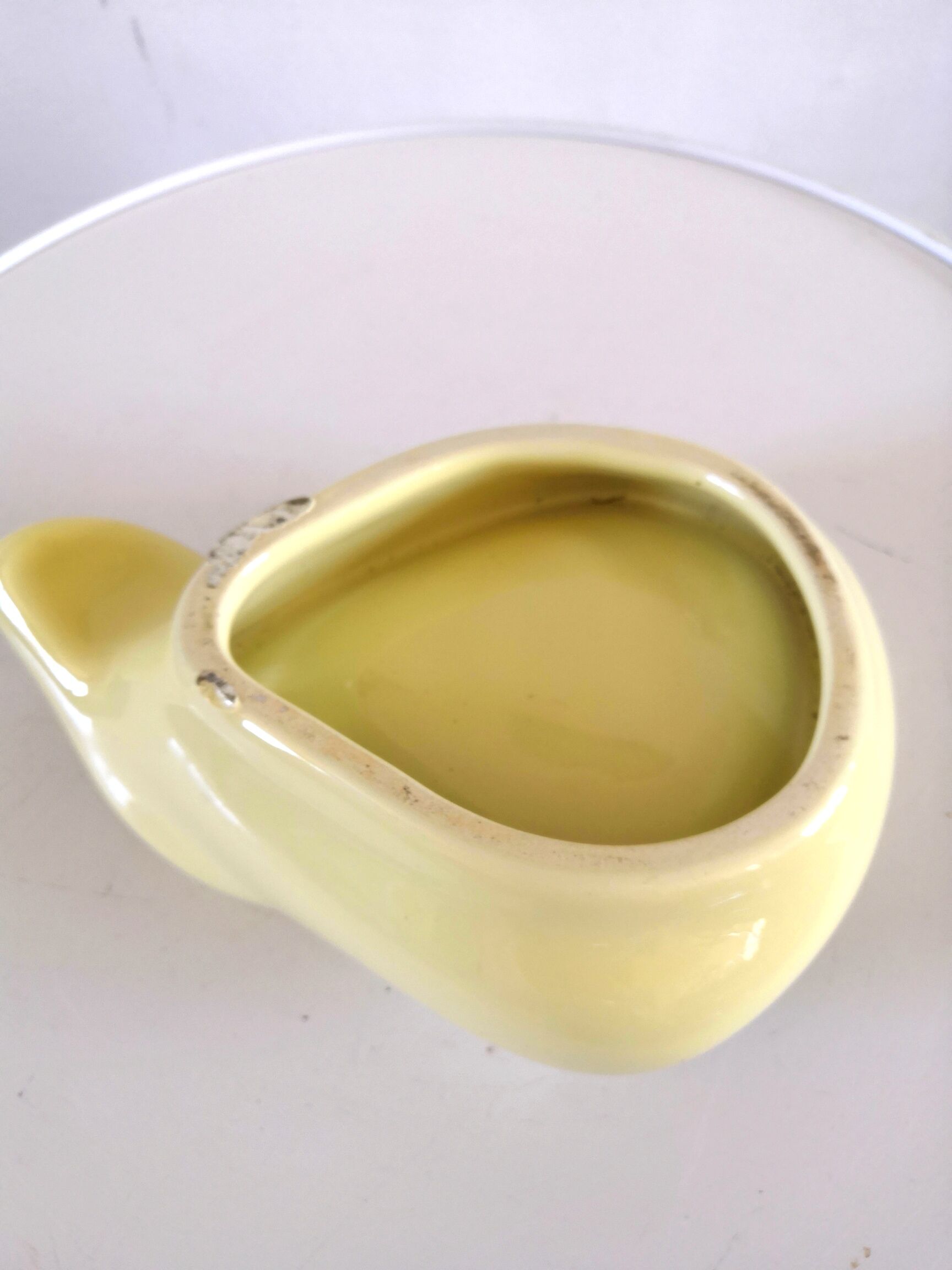 Vide poche cendrier en céramique forme libre années 60