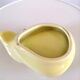 Empty pocket ashtray ceramic free form design 60s