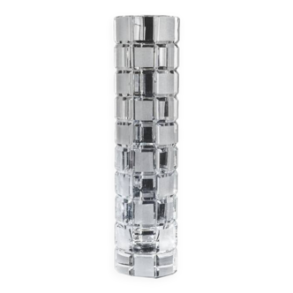 Vintage Vase • Hand Cut Crystal • Bauhaus • Schott Zwiesel • 1950