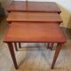 Scandinavian vintage gigognes tables