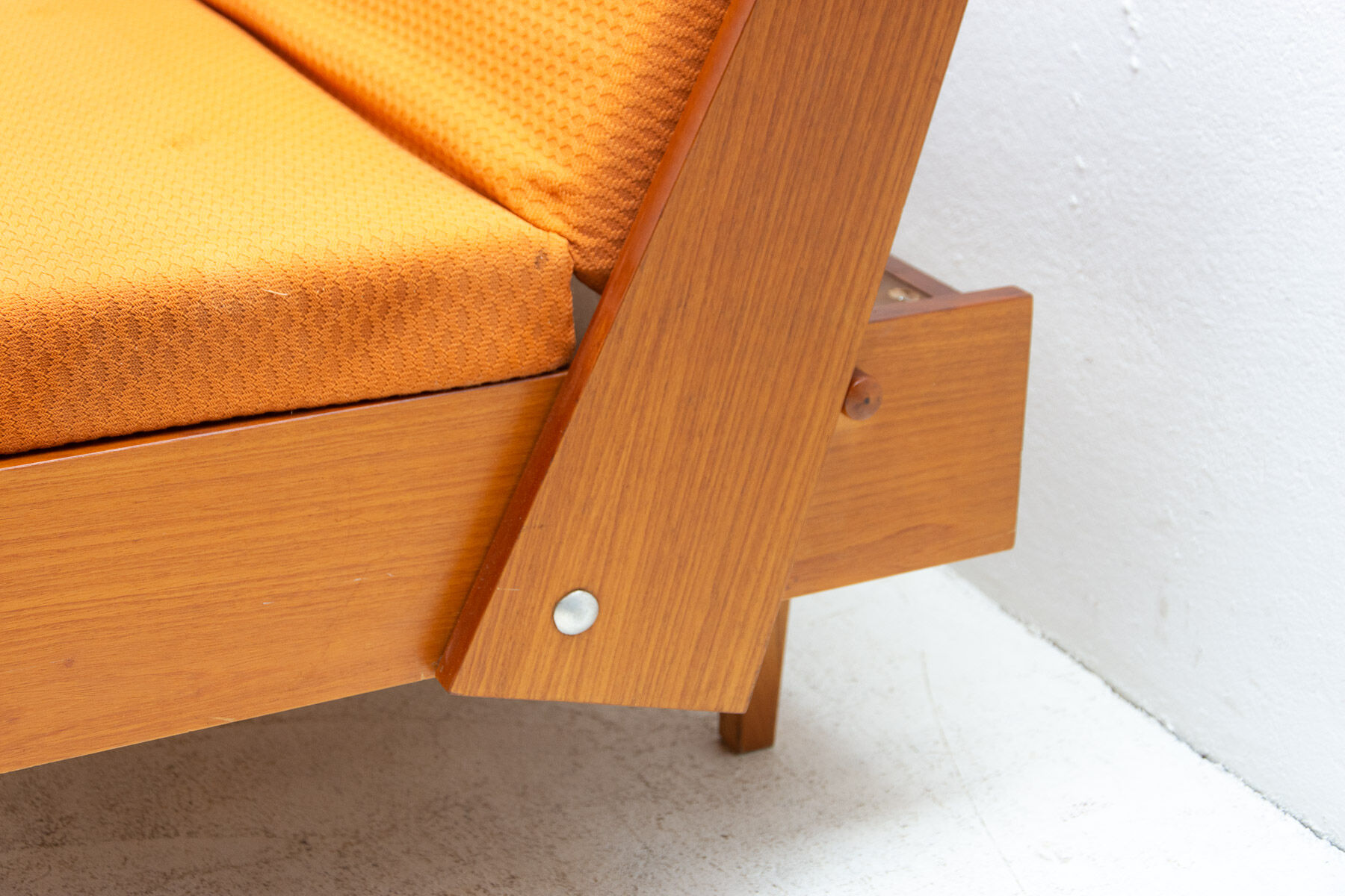Mid century folding sofabed, 1960´s, Czechoslovakia