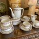 Tea service in porcelain of Limoges