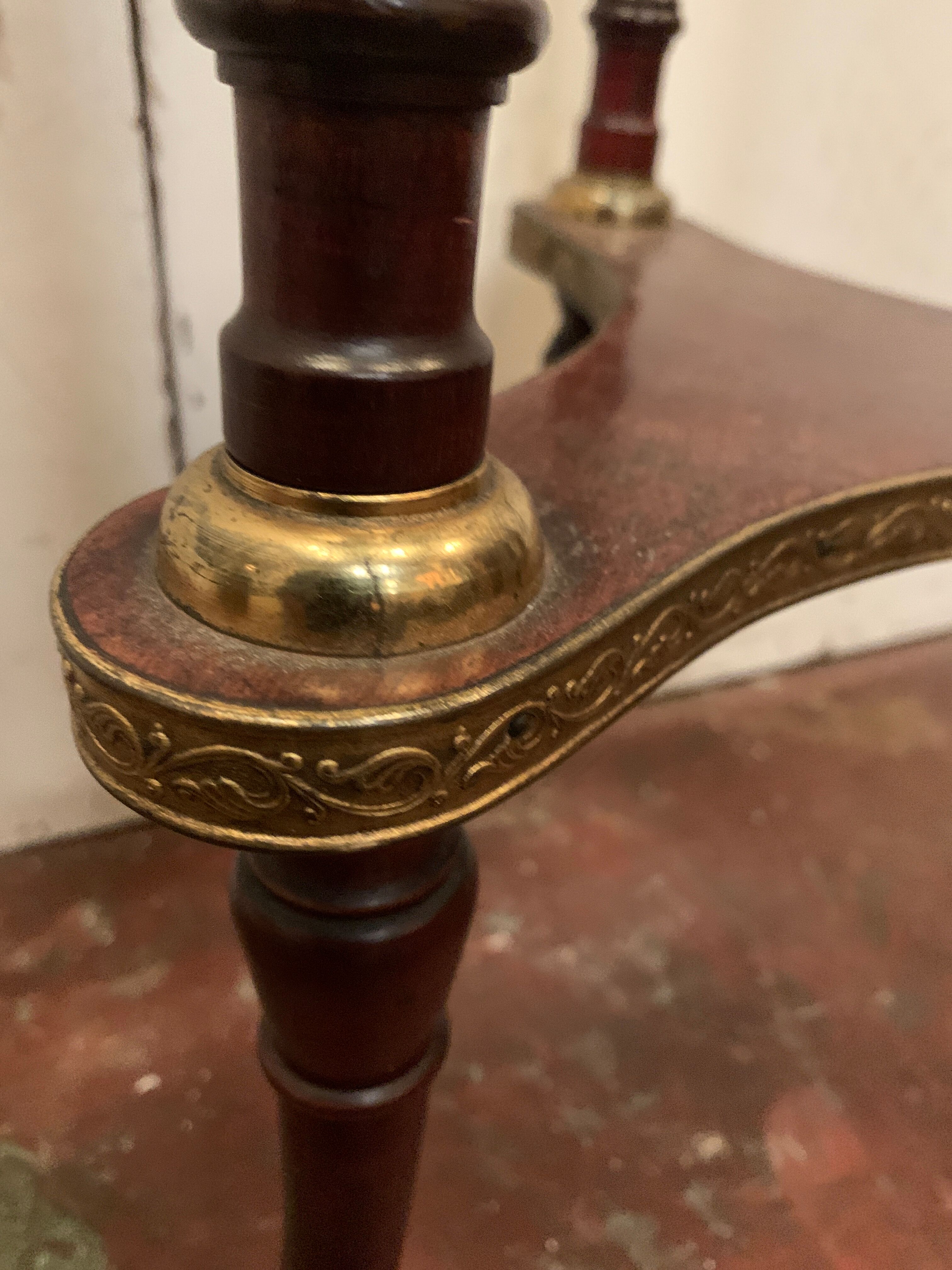 Napoleon III harness in mahogany and bronze XIX century