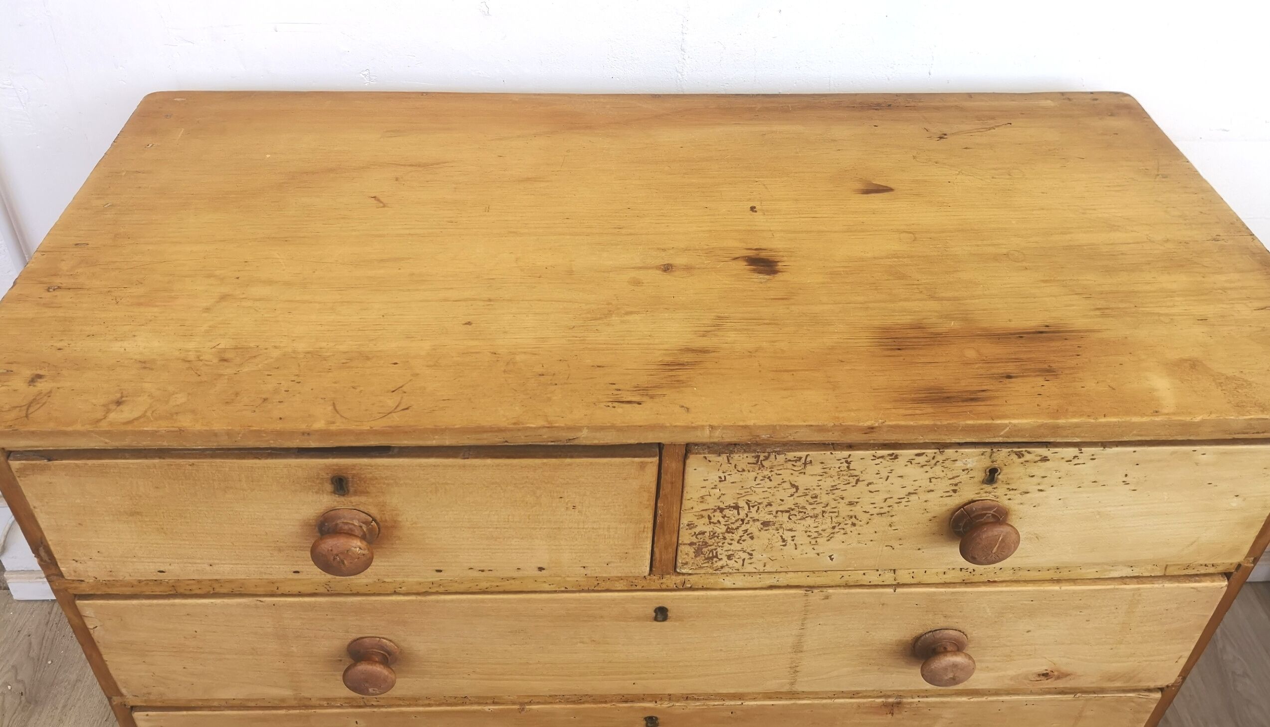 English pine dresser
