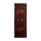 Handmade Traditional Vintage Persian Runner Rug Long  Geometric Tribal Wool Rug 60x210cm