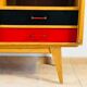 Sideboard oak feet compass 1960
