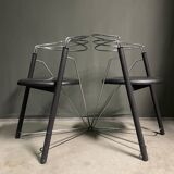 A pair of 'Post Modern' 1980's desk chairs/side chairs.