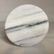 Grey and white marble ashtray and trinket tray