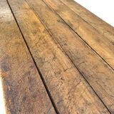 Grande table/comptoir de drapier en hêtre 1900's