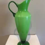 Large blown glass ewer
