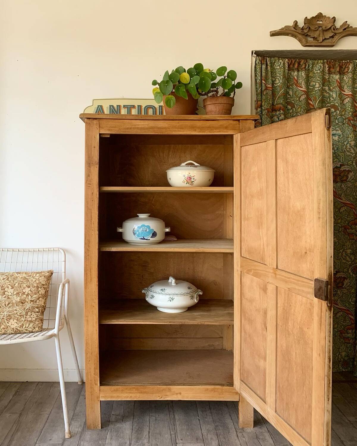 Small old wardrobe