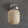 Farmhouse Decor Rattan Sconce Lamp Lights, 16x19Cm
