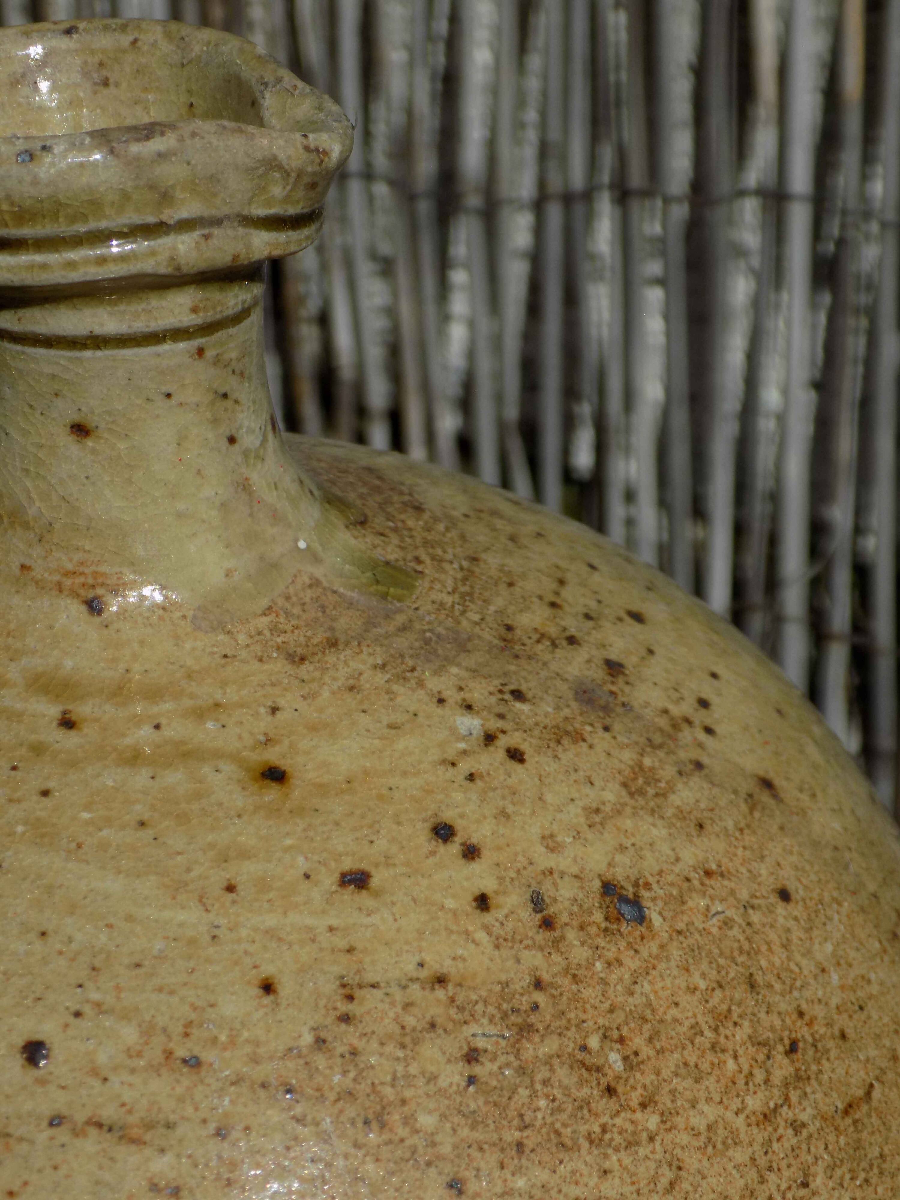 enamelled stoneware jug jar