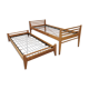 Pair of vintage beds Marcel Gascoin 1950