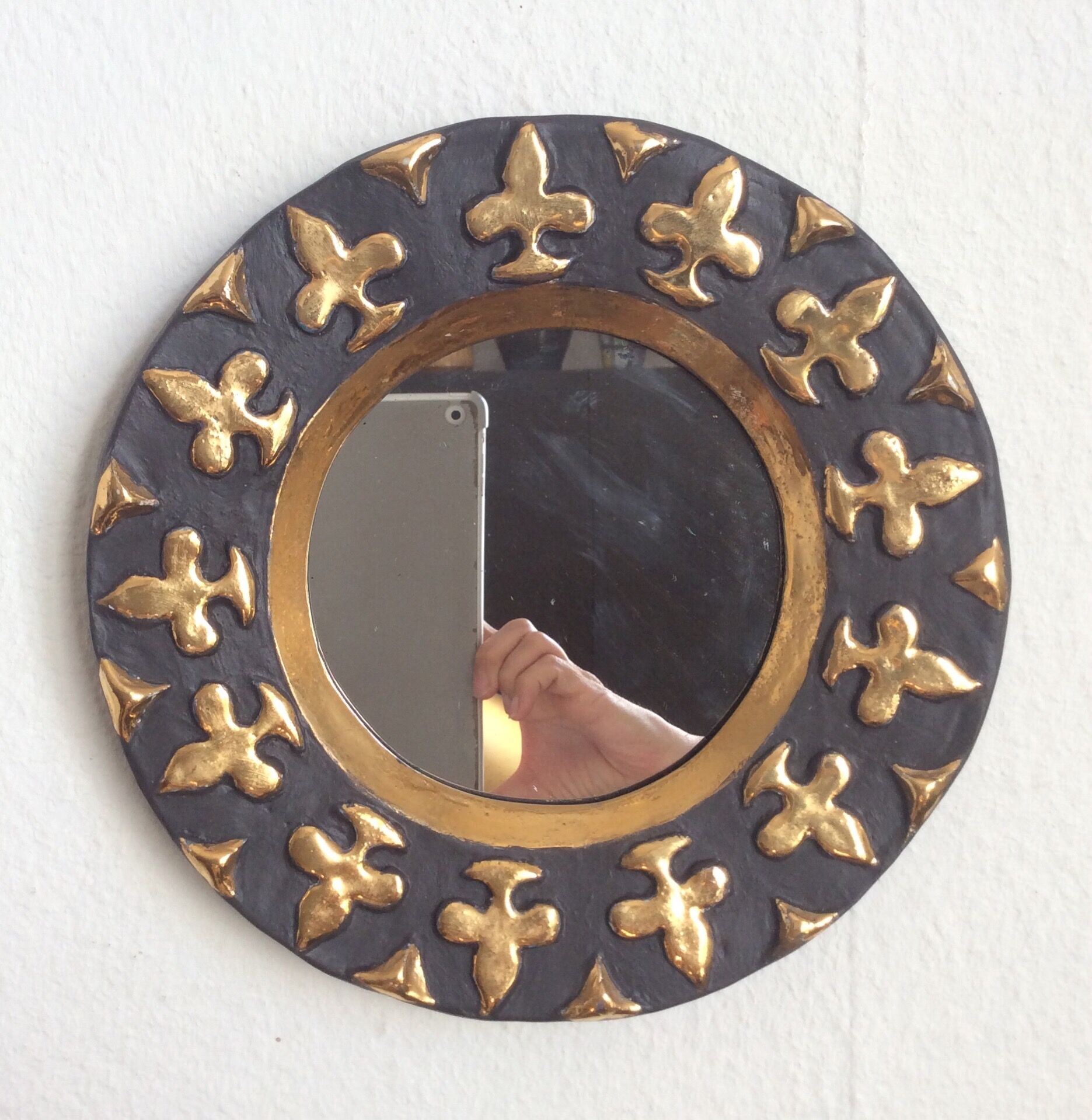 Ceramic mirror, 1960s