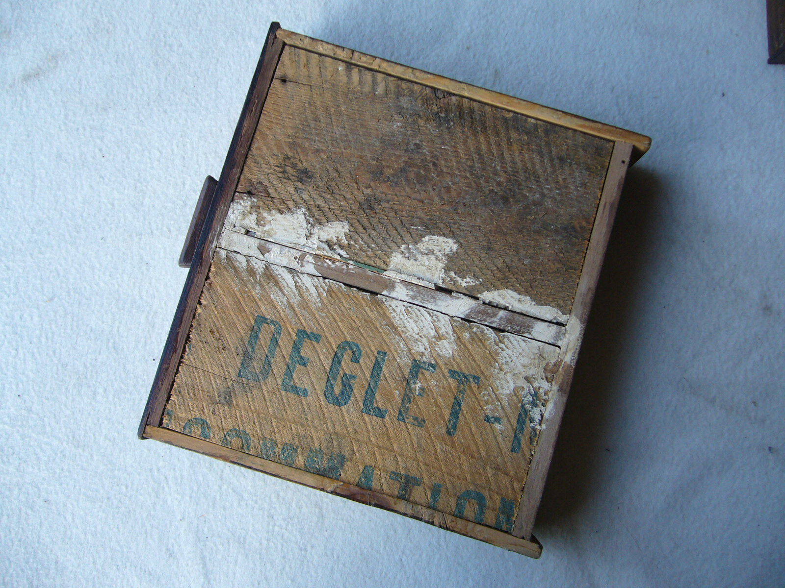 Antique, artisanal seven-drawer furniture