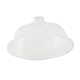 Glass arcopal cake dish with bell
