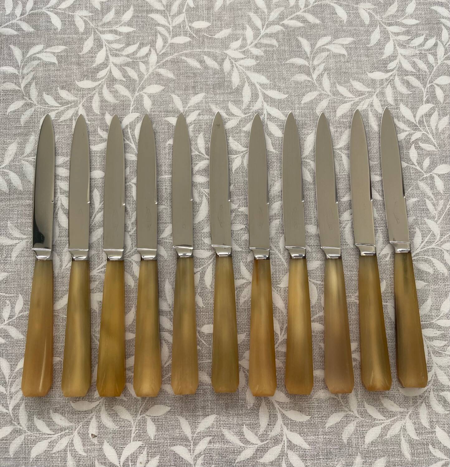 Set of 11 small knives L20cm