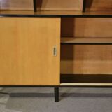 Bar/comptoir moderniste dans le goût de Jean Prouvé 1940’s