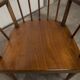 Fauteuil Baumann modèle éventail 1970 bois courbé