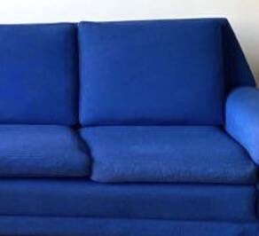 Vintage Scandinavian wool sofa