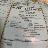 Terrestrial globe Girard and Barrere Paris