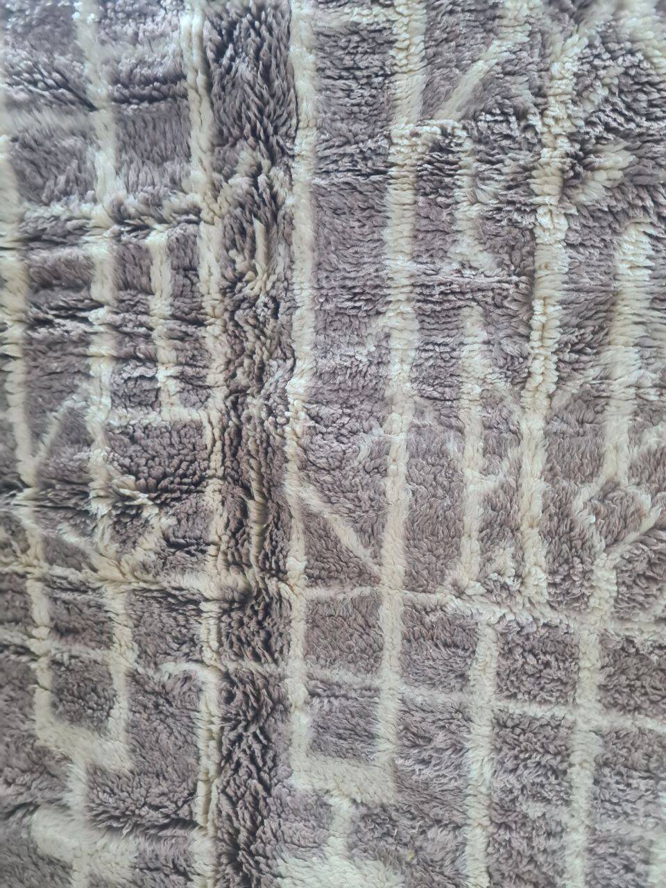 Large vintage MRIRT Berber rug in exceptional wool 300 x 200 cm