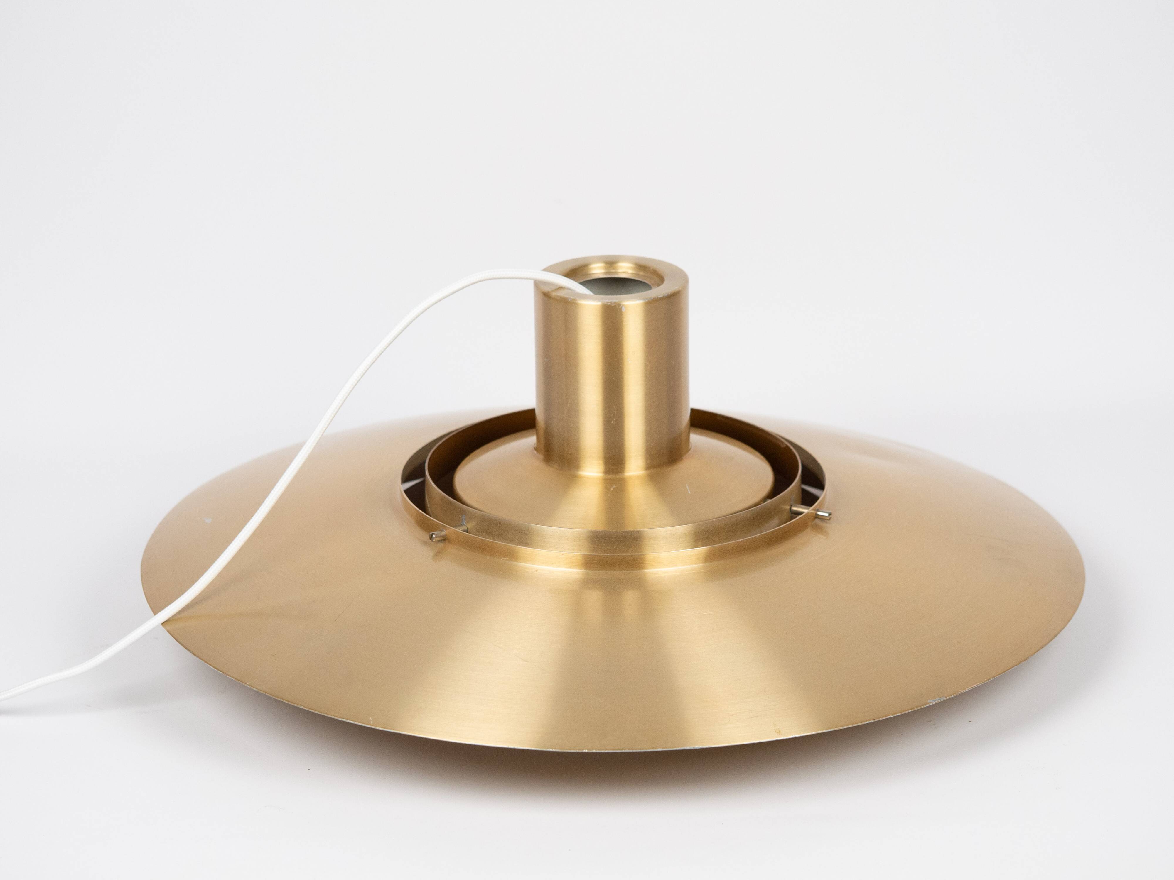 Danish vintage pendant lamp P376 by Fabricius and Kastholm, Nordisk Solar