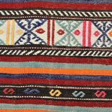 6x8 Area Kilim Rug,Turkish Wool Rug,Antique Rug,169x257 Cm