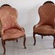 Paire de chaises Louis Philippe acajou