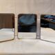 Vintage barber triptych mirror