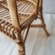Children's chair in rattan