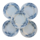 Assiettes creuses Faisans Luneville