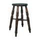Tabouret en bois tourné