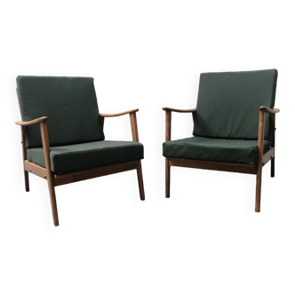 Pair of Scandinavian armchairs