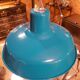 Lamp shade green blue